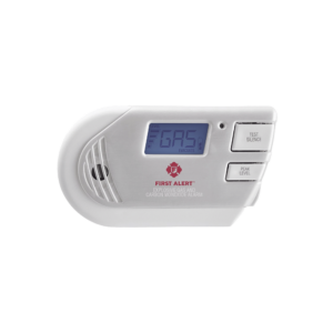 Detector Combo de Combinación de Gases Explosivos: Metano (GN), Propano (LP) y Monóxido de Carbono (CO), Con Pantalla Digital Retroiluminada, 120 Vca y Batería de Respaldo