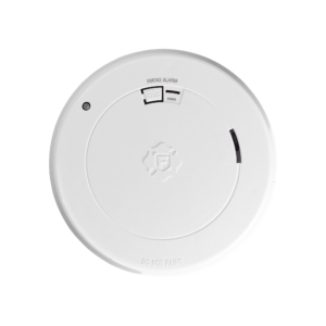 Detector de Humo Autónomo, No Requiere Panel, LED de Escape, Sensor por Ionización, Batería Sellada para 10 años de vida