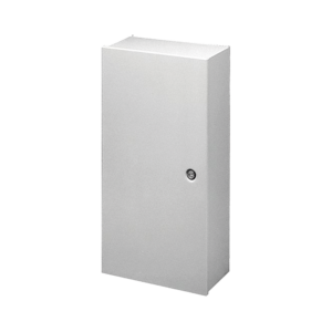 Gabinete de Bisagra Continua, Tipo 1, de 914 x 1219 x 235 mm, De Acero, Color Gris